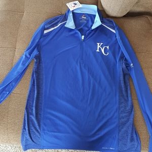 NWT Medium Cool Base KC Royals Pullover